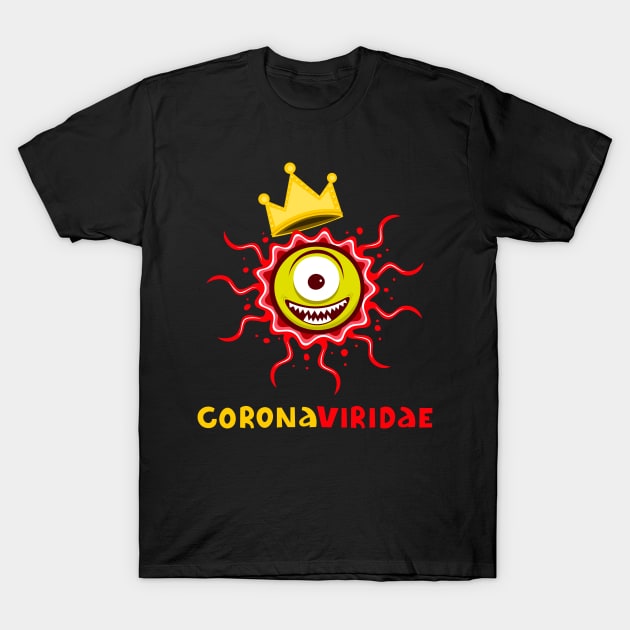 Coronavirus T-Shirt by Yeroma